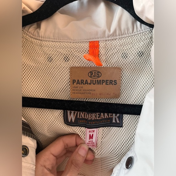 Parajumpers PJS Windbreaker Inner Ventilation Mary Todd Ivory Medium - Picture 11 of 16